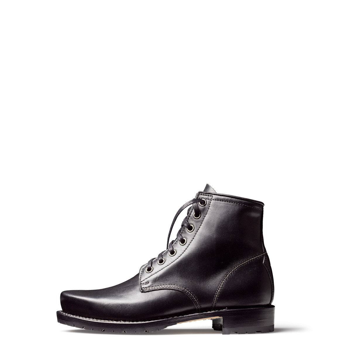 Halbstiefel Vrone von halfs aus München – rahmengenähter Damen-Halbstiefel aus schwarzem Rindsleder