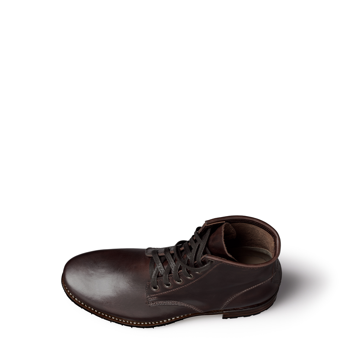 Halbstiefel Vrone von halfs aus München – rahmengenähter Damen-Halbstiefel aus horween aniline chromexcel