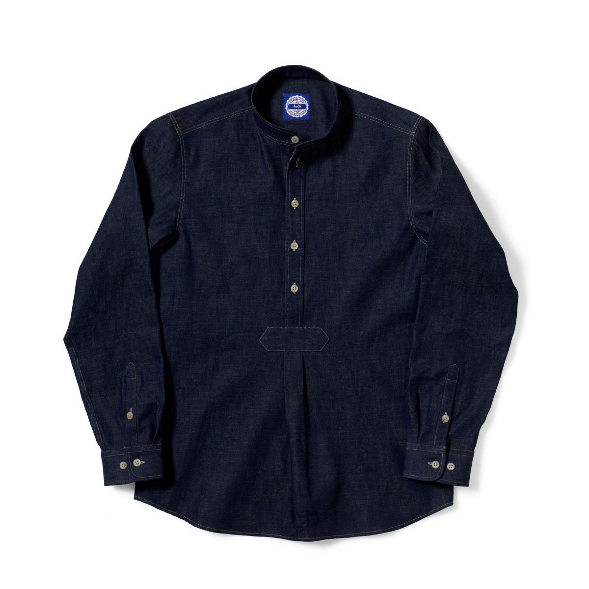 Denimpfoad von halfs - trachtenhemd aus japanischem Jeans Denimstoff